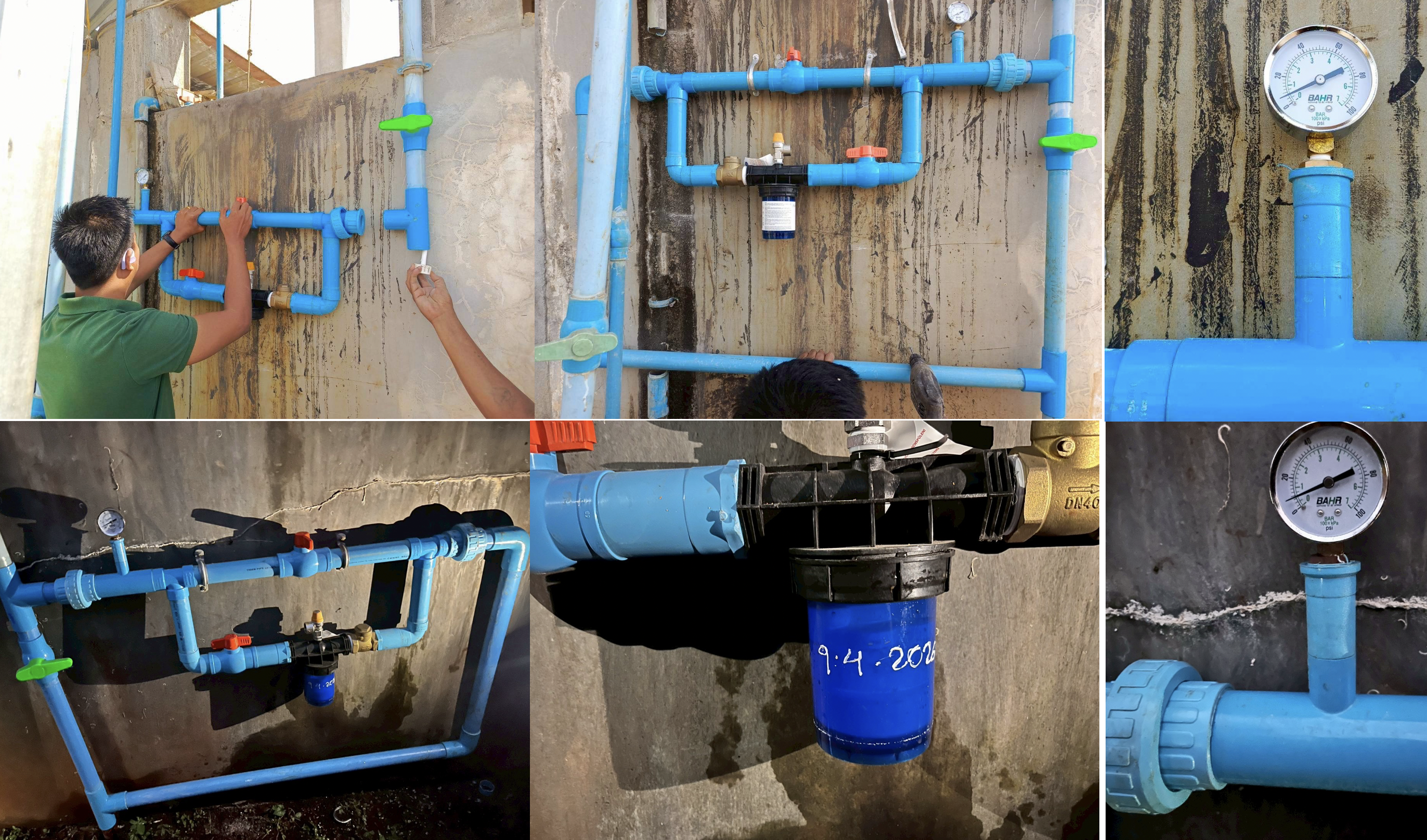 Aquatab Inline water disinfection
