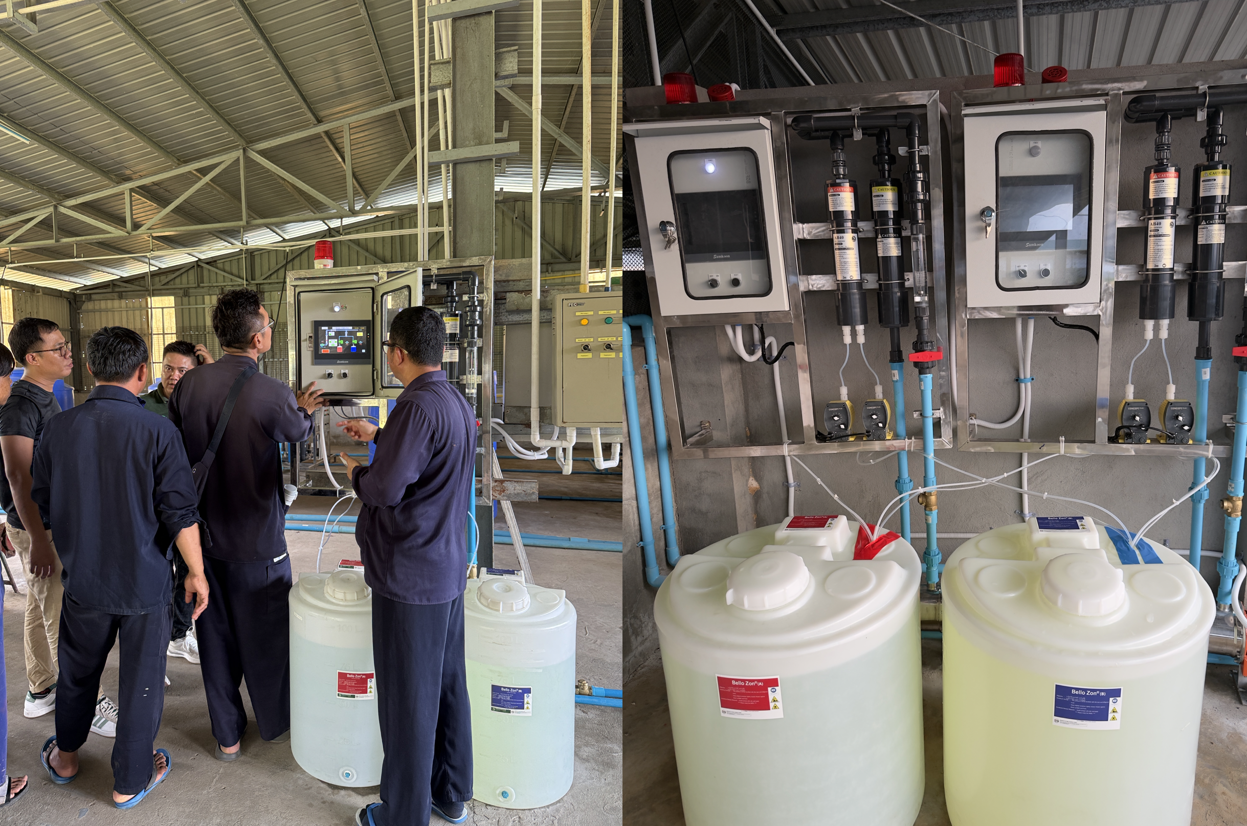 Chlorine Dioxide water disinfection